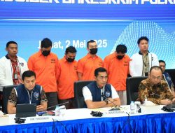 Jaringan Judi Online Bertaraf Internasional Dibongkar, Polisi Amankan Rp75 Miliar