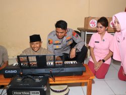 Polisi Peduli, Kapolres Ngawi bersama Bhayangkari Kunjungi Panti Tunanetra