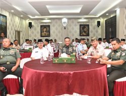 Bersama Purnawirawan, Kodam V/Brawijaya Ikuti Halal Bihalal dengan Presiden Secara Virtual