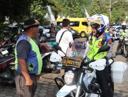 Gunakan Sepeda Motor, Kapolres Semarang Laksanakan Patroli Dialogis Cegah Aksi Premanisme