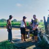 Bhabinkamtibmas Jogomerto Buka Saluran Dam, Dukung Ketahanan Pangan Nasional