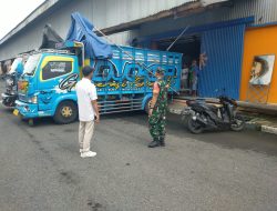 Serda Paulus Pantau Stok Beras di Gudang Bulog Pulosari