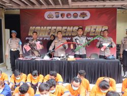 Operasi Pekat II Semeru 2025 Polres Pelabuhan Tanjung Perak Berhasil Ungkap 100 Persen Target Operasi.