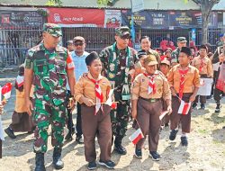 Kasdam V/Brawijaya Tinjau Lokasi TMMD ke 124 Wilayah Teritorial Kodim 0817/Gresik