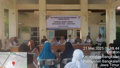 Babinsa Koramil 0829-01/Kota Laksanakan Sosialisasi Program DAK-Sanitasi TA 2025 di Kelurahan Kraton