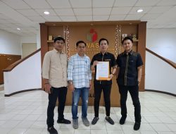 Nanda-Anton Resmi Dilaporkan Tim Hukum Cabub Cawabup Supriyanto-Suriansyah ke Bawaslu Provinsi Lampung