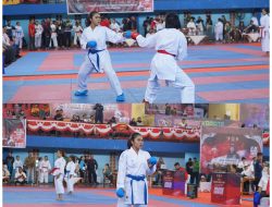Polwan Polresta Sidoarjo Bripda Gaby, Ukir Prestasi di Piala Panglima Divisi Infanteri 2 Kostrad