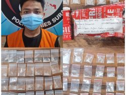 Satreskoba tangkap  Pengedar Narkoba Jenis Sabu