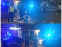 Patroli Blue Light, Polres Nganjuk Jaga Keamanan Jelang Long Weekend