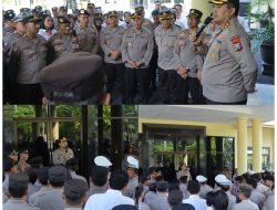 Apel Pagi, Kapolres Nganjuk Minta Anggota Lebih Proaktif Layani Masyarakat