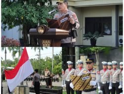 Polres Nganjuk Gelar Upacara Hari Kebangkitan Nasional, Kapolres Tekankan Semangat Pengabdian