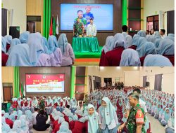 Pembekalan Wawasan Kebangsaan Kodim 0817/Gresik kepada Siswa MAN 2 Gresik dalam Rangka TMMD ke-124 Tahun 2025