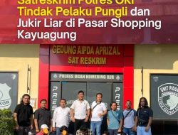 Polres OKI Telah Mengamankan Diduga Premanisme di Pasar Shoping kayuagung