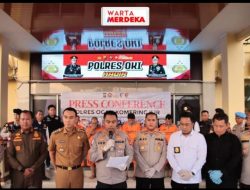 Pelaku Pengeroyokan Terhadap Warga Tulung Selapan Berhasil di Amankan Jajaran Satreskrim Polres OKI