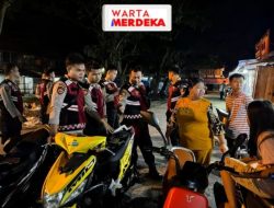 Dukung OPS Sikat Musi 2025 Sat Sabhara Polres OKI Lakukan Patroli
