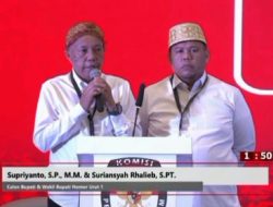 Infrastruktur, Kesehatan dan Pendidikan Jadi Komitmen Supriyanto dan Suriansyah Saat Terpilih Jadi Bupati Pesawaran