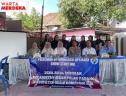 Pemerintah Desa Awal Terusan Menggelar Pelatihan Oftimalisasi Aplikasi e – HDW ( Elektronic Human Development Worker ) 2.0 Tahun 2025