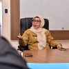 Terima Audiensi HMI Komisariat Lafran Pane, Wakil Bupati Kampar Dr. Misharti ; Berikan Masukan, Ide serta Sinergitas Dukung Pembangunan Kabupaten Kampar yang lebih Maju.