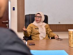Terima Audiensi HMI Komisariat Lafran Pane, Wakil Bupati Kampar Dr. Misharti ; Berikan Masukan, Ide serta Sinergitas Dukung Pembangunan Kabupaten Kampar yang lebih Maju.