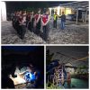 Polsek Sukomoro dan Samapta Polres Nganjuk Bongkar Arena Judi Sabung Ayam dan Dadu