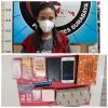 Satreskoba  polrestabes surabaya  Amankan Wanita  pengedar Narkoba. Jenis sabu
