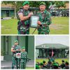 Kodim 0817/Gresik Gelar Upacara 17-an, Serka Muhadi Raih Penghargaan Prajurit Berprestasi dari KASAD