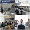 Polres Nganjuk Gelar Rakor Pengamanan Pengesahan Warga Baru PSHT