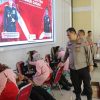 Polres Nganjuk Gelar Donor Darah Sambut Hari Bhayangkara ke-79, Targetkan 100 Pendonor