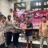 Peringati Hari Bhayangkara ke-79, Polsek Pabean Cantikan Gelar Baksos untuk Korban Kebakaran Hingga Kaum Duafa