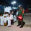 Babinsa Koramil 0829-02/Socah amankan Pawai Lampion sambut tahun baru islam di Desa Parseh