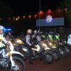 Amankan Malam 1 Suro, Polres Ngawi Gelar Patroli Skala Besar