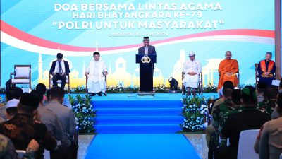 Kebersamaan dalam Doa: Polri Gelar Doa Bersama Lintas Agama Sambut Hari Bhayangkara ke-79