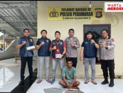 Hampir Satu Tahun Buron, Akhirnya Pelaku Curanmor Dibekuk Polsek Pedamaran