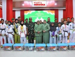 Kunjungan Kerja Danrem 044/Gapo di Wilayah Kodim 0402/OKI