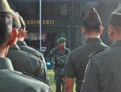 Kodim 0817/Gresik Gelar Upacara Bendera Rutin, Wujud Cinta Tanah Air dan Penghormatan terhadap Merah Putih