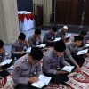 Puncak Peringatan Hari Bhayangkara, Divisi Humas Gelar Khatam Qur’an 79 Kali