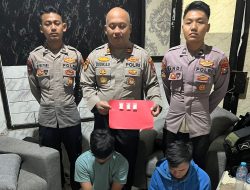 Unit Patroli Perintis Presisi Polres Tanjung Perak Amankan Dua Pemuda Pem