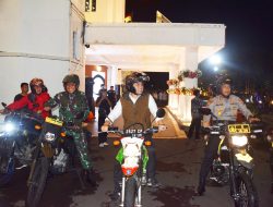 Dandim 0830/Surabaya Dampingi Wali Kota Sidak Jam Malam