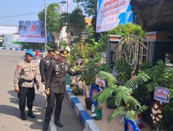 Dukung Ketahanan Pangan Ratusan Bibit Tanaman Produktif Jadi Ucapan Selamat Hari Bhayangkara ke -79 di Ponorogo
