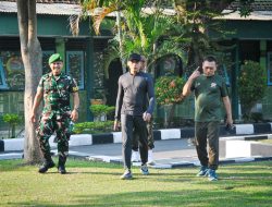 Jaga Kebugaran dan Kekompakan, Kodim 0817/Gresik Adakan Olahraga Bersama