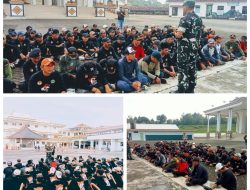 Koramil 0829-13/Arosbaya Gelar Penyuluhan Wasbang kepada organisasi kemasyarakatan dan kepemudaan