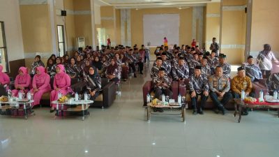 Peringati HUT ke-26, PP Polri Nganjuk Gelar Syukuran dan Pemotongan Tumpeng