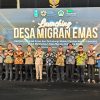 Dandim 0817/Gresik Hadiri Sosialisasi Kerja Ke Luar Negeri dan Launching Desa Migran Emas di Gedung WEP Gresik