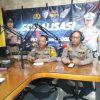 Bersama Media Satlantas Polres Pelabuhan Tanjung Perak Gencarkan Sosialisasi Operasi Patuh Semeru 2025.