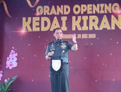 Tingkatkan Ekonomi Kreatif Pangdam V/Brawijaya Resmikan Kedai Kirana