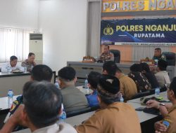 Wilayah Polres Nganjuk Jadi Jalur Perlintasan Anggota IKSPI Menuju Madiun, Rakor Eksternal Digelar untuk Pengamanan