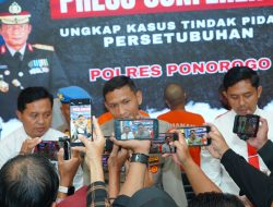 Polres Ponorogo Ungkap Kasus Kekerasan Seksual Terhadap Anak Dibawah Umur, Tersangka Diamankan