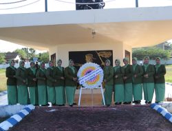 Kodim 0817/Gresik Gelar Ziarah Rombongan di TMP Gresik dalam Rangka HUT Ke-59 Korem 084/Bhaskara Jaya