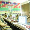 Bupati dan Wakil Bupati Kampar Ikuti Rakor Pengendalian Inflasi Bersama Mendagri