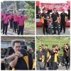 Olahraga Bersama di Goa Margo Trisno, Kapolres Nganj